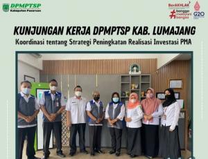 Kunjungan Kerja dari DPMPTSP Kabupaten Pasuruan ke DPMPTSP Kabupaten Pasuruan 