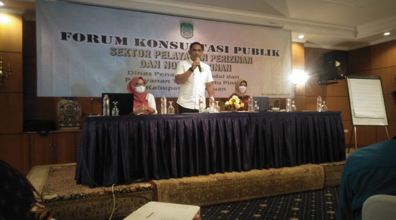 Forum Konsultasi Publik Dinas DPMPTSP Kabupaten Pasuruan Serta Evaluasi Standart Pelayanan