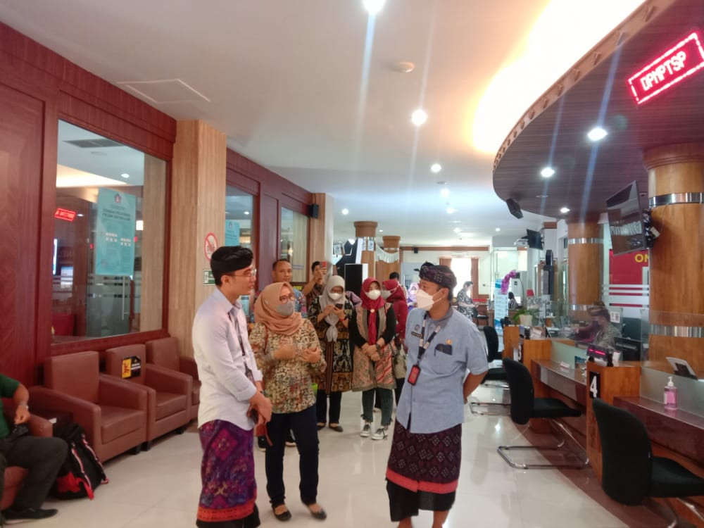 DPMPTSP Kabupaten Pasuruan Kunjungan Studi Tiru ke DPMPTSP Kabupaten Pasuruan dan Mal Pelayanan Publik Kabupaten Badung Provinsi Bali  
