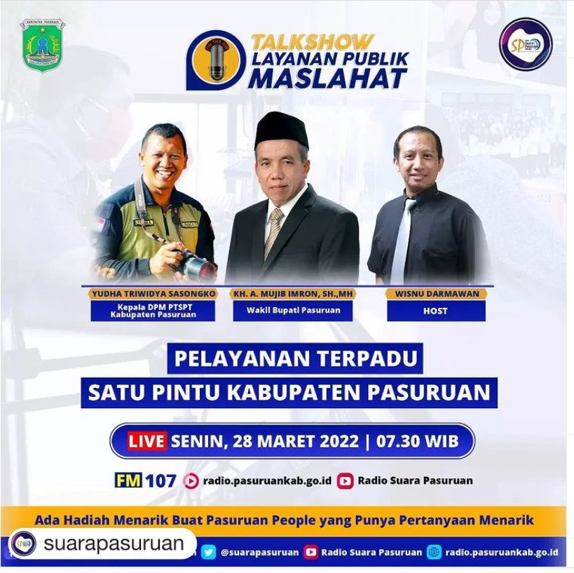 Talkshow Layanan Publik Maslahat