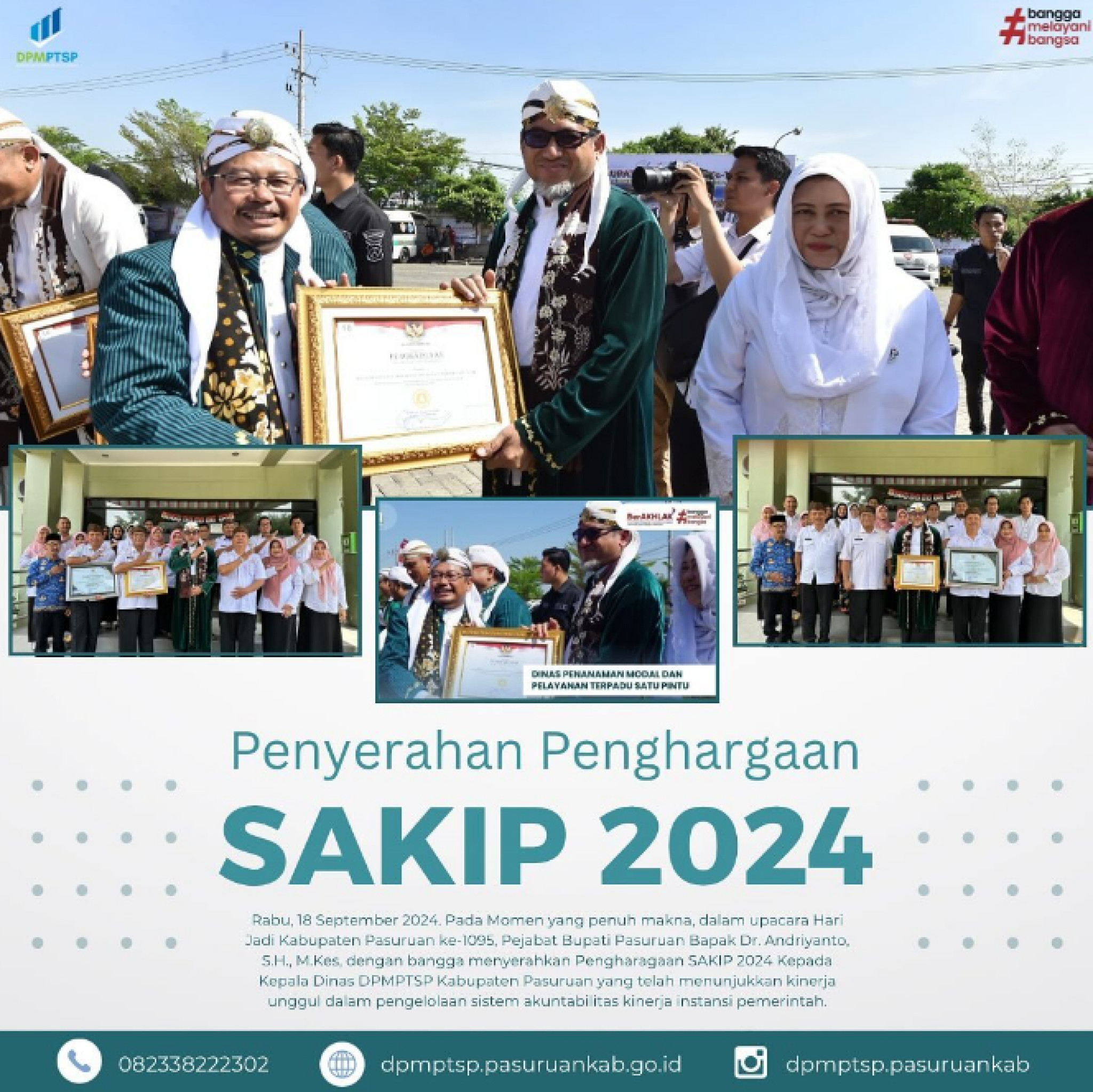 Penyerahan Penghargaan SAKIP 2024