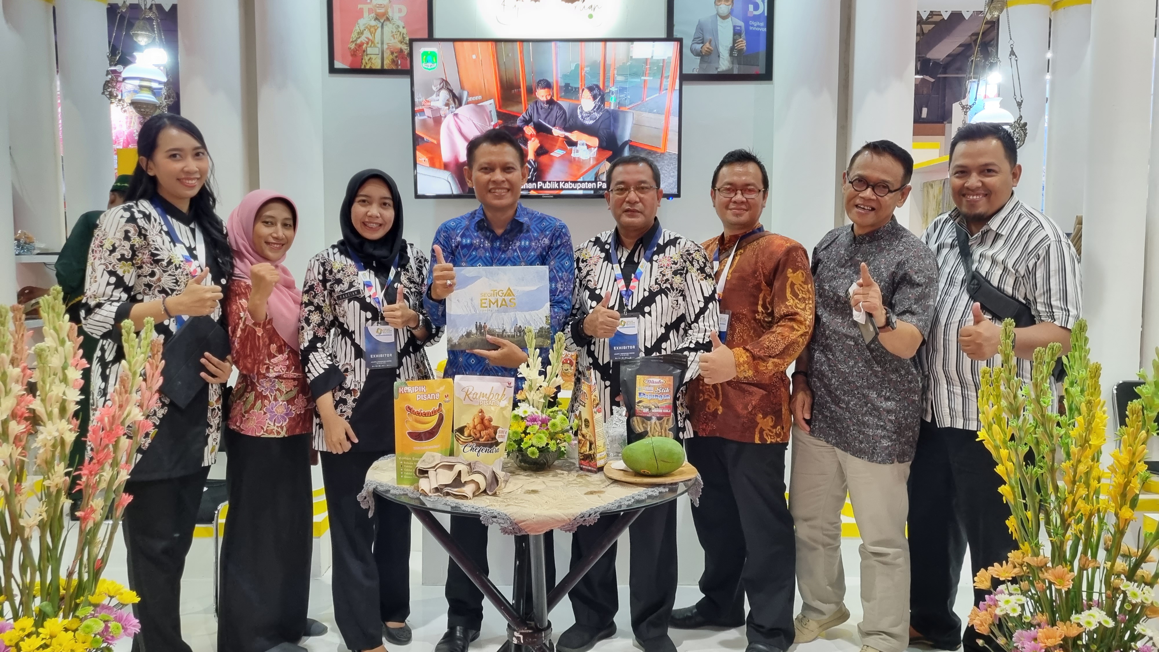 Pameran APKASI 2022, Plh. Bupati Berikan Dukungan Dan Apresiasi UMKM Kabupaten Pasuruan