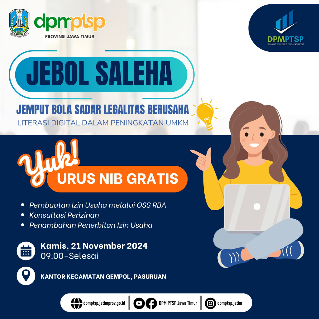 Jemput Bola Sadar Legalitas Berusaha Literasi Digital Dalam Peningkatan UMKM