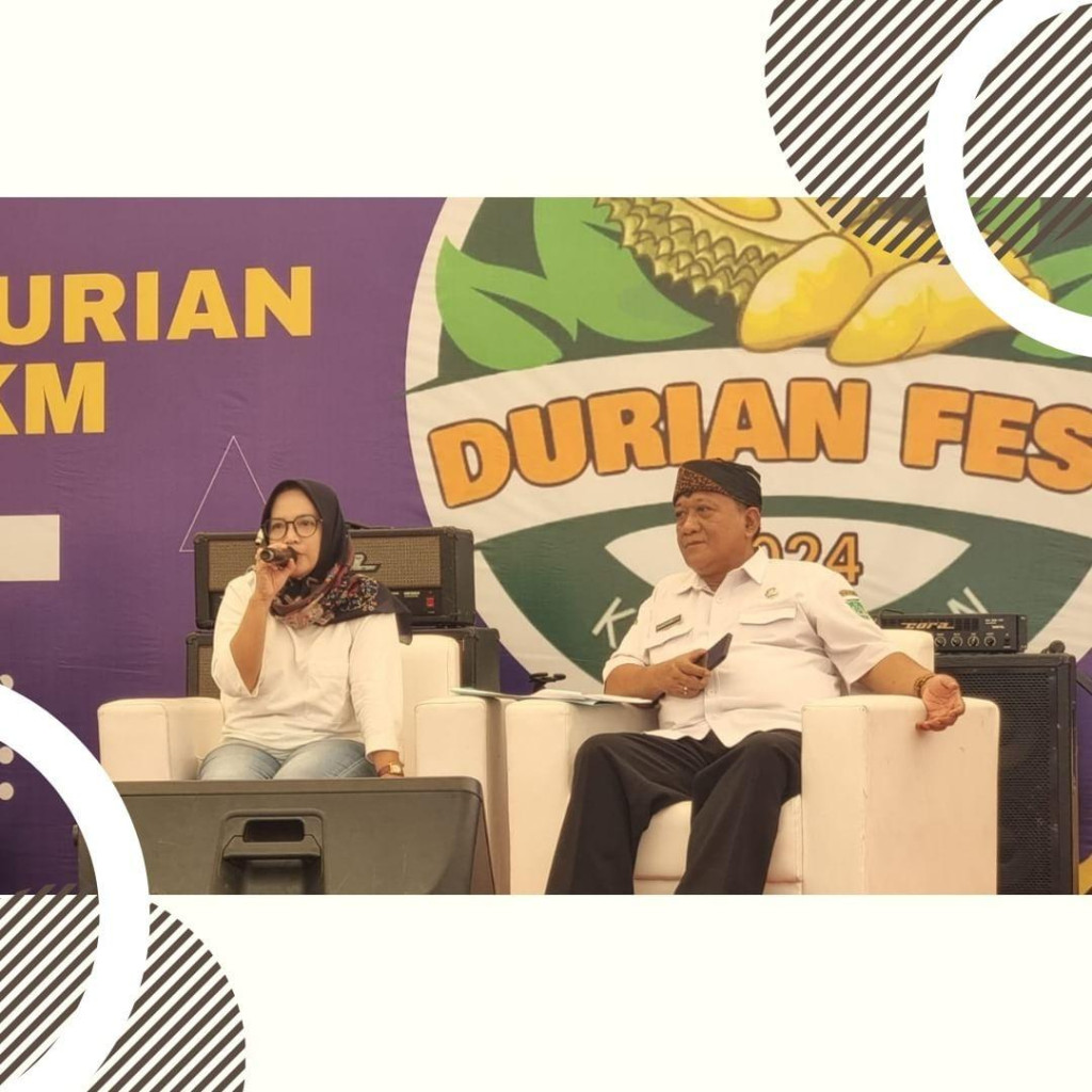 Talshow DPMPTSP Dalam Rangkaian Acara Durian Fest 2024 Pada Tanggal 21 Februari 2024