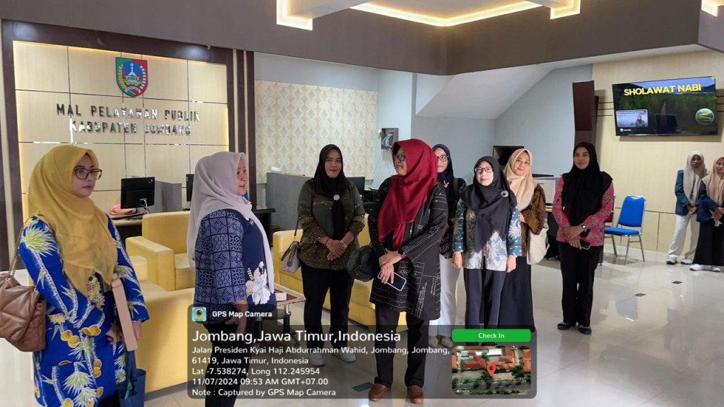 KUNJUNGAN STUDI TIRU DI DPMPTSP KAB. JOMBANG