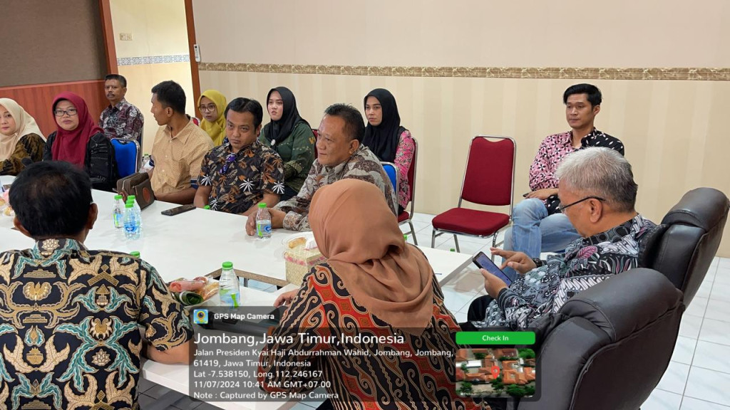 KUNJUNGAN STUDI TIRU DI DPMPTSP KAB. JOMBANG